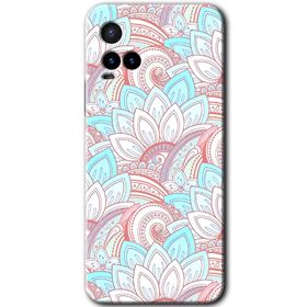 Vivo Y21 Çin Mandala 1 Baskılı Uyumlu Silikon Kılıf