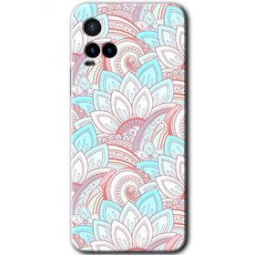 Vivo Y21 Çin Mandala 1 Baskılı Uyumlu Silikon Kılıf