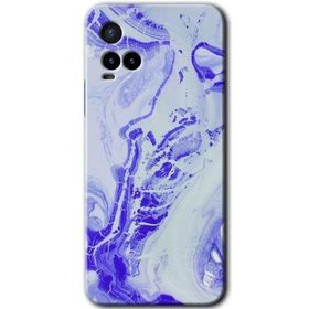 Vivo Y21 Cranny Liquid Wall Baskılı Uyumlu Silikon Kılıf