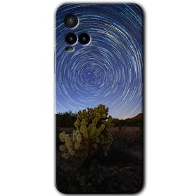 Vivo Y21 Eclipse Sky Baskılı Uyumlu Silikon Kılıf