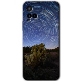 Vivo Y21 Eclipse Sky Baskılı Uyumlu Silikon Kılıf