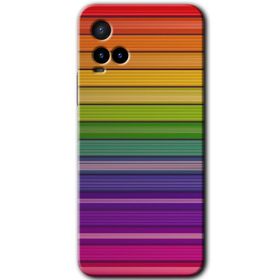 Vivo Y21 Exlusive Design 4 Baskılı Uyumlu Silikon Kılıf