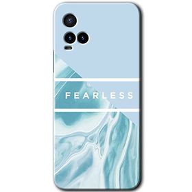 Vivo Y21 Fearless Baskılı Uyumlu Silikon Kılıf