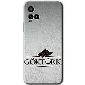 Vivo Y21 Göktürk Baskılı Uyumlu Silikon Kılıf