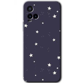 Vivo Y21 Gökyüzü Yıldız Baskılı Uyumlu Silikon Kılıf
