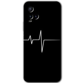 Vivo Y21 Heart Rytm Baskılı Uyumlu Silikon Kılıf