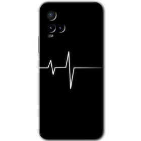 Vivo Y21 Heart Rytm Baskılı Uyumlu Silikon Kılıf