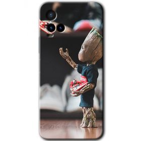 Vivo Y21 I am Groot Baskılı Uyumlu Silikon Kılıf