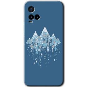 Vivo Y21 İceberg Baskılı Uyumlu Silikon Kılıf