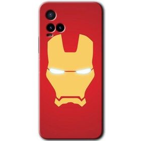 Vivo Y21 İronMan Baskılı Uyumlu Silikon Kılıf