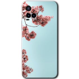 Vivo Y21 Kalpli Şekerleme Baskılı Uyumlu Silikon Kılıf