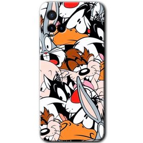 Vivo Y21 Karakterler Baskılı Uyumlu Silikon Kılıf