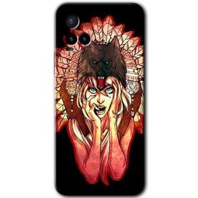 Vivo Y21 Kurt Kız Baskılı Uyumlu Silikon Kılıf