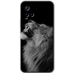 Vivo Y21 Lion Baskılı Uyumlu Silikon Kılıf