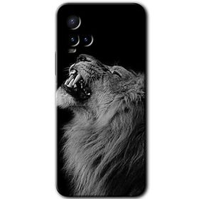 Vivo Y21 Lion Baskılı Uyumlu Silikon Kılıf