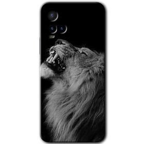 Vivo Y21 Mat Çiçek Baskılı Uyumlu Silikon Kılıf