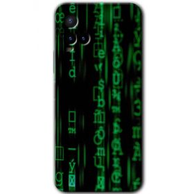 Vivo Y21 Matrix Baskılı Uyumlu Silikon Kılıf