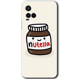 Vivo Y21 Nutella Aşkım Baskılı Uyumlu Silikon Kılıf