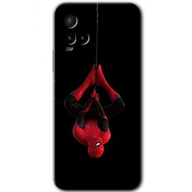 Vivo Y21 Örümcek Adam Baskılı Uyumlu Silikon Kılıf