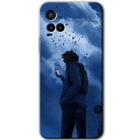 Vivo Y21 Sonbahar Yalnızlığı Baskılı Uyumlu Silikon Kılıf