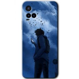 Vivo Y21 Sonbahar Yalnızlığı Baskılı Uyumlu Silikon Kılıf