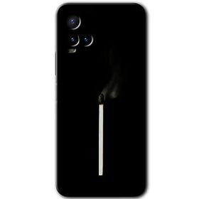 Vivo Y21 Sönmüş Kibrit Baskılı Uyumlu Silikon Kılıf