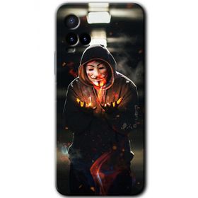 Vivo Y21 V for Fire Baskılı Uyumlu Silikon Kılıf