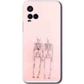 Vivo Y21 Yaşayan Çift Baskılı Uyumlu Silikon Kılıf
