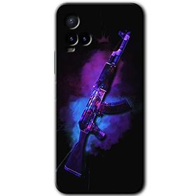 Vivo Y21S AK Baskılı Uyumlu Silikon Kılıf