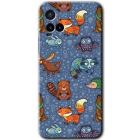 Vivo Y21S Animals Funny Baskılı Uyumlu Silikon Kılıf