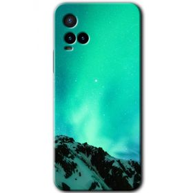 Vivo Y21S Aurora Baskılı Uyumlu Silikon Kılıf
