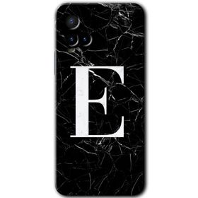 Vivo Y21S Beyaz Mermer Desenli U Harfi Baskılı Uyumlu Silikon Kılıf