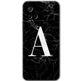Vivo Y21S Beyaz Mermer Desenli U Harfi Baskılı Uyumlu Silikon Kılıf
