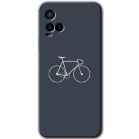 Vivo Y21S Bike Baskılı Uyumlu Silikon Kılıf