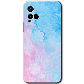 Vivo Y21S Blue Art Baskılı Uyumlu Silikon Kılıf