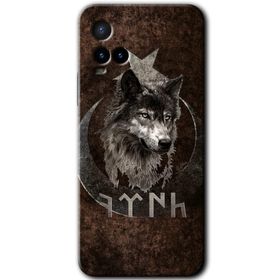Vivo Y21S Bozkurt Göktürk Baskılı Uyumlu Silikon Kılıf
