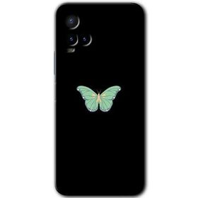 Vivo Y21S Butterfly Tree Baskılı Uyumlu Silikon Kılıf