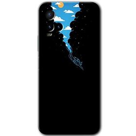 Vivo Y21S Derinlere Yolculuk Baskılı Uyumlu Silikon Kılıf
