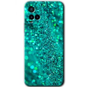 Vivo Y21S Diamonds Baskılı Uyumlu Silikon Kılıf