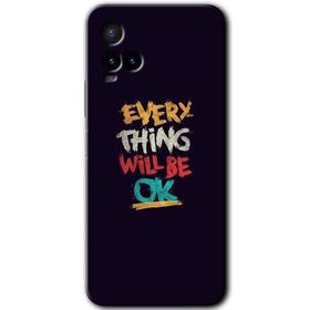 Vivo Y21S Everything Baskılı Uyumlu Silikon Kılıf