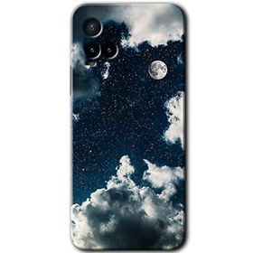 Vivo Y21S Gece Gökyüzü Baskılı Uyumlu Silikon Kılıf