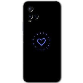 Vivo Y21S Heart Strokes Baskılı Uyumlu Silikon Kılıf
