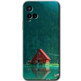 Vivo Y21S House In Woods Baskılı Uyumlu Silikon Kılıf
