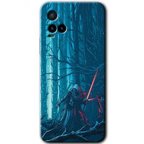 Vivo Y21S Jedi Baskılı Uyumlu Silikon Kılıf