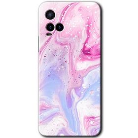 Vivo Y21S Kabarmış Leke Baskılı Uyumlu Silikon Kılıf