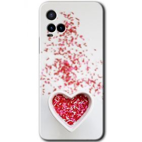Vivo Y21S Kalpli Şekerleme Baskılı Uyumlu Silikon Kılıf