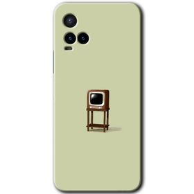 Vivo Y21S Kara Kedi Baskılı Uyumlu Silikon Kılıf
