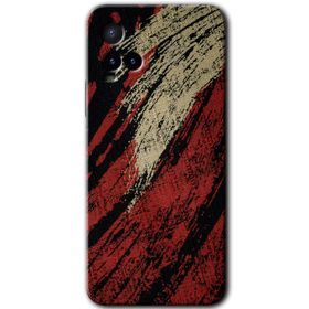 Vivo Y21S Kumaş Deseni 6 Baskılı Uyumlu Silikon Kılıf