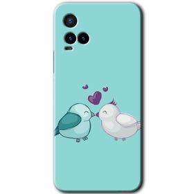 Vivo Y21S Mutlu Kuşlar Baskılı Uyumlu Silikon Kılıf