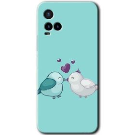 Vivo Y21S Mutlu Kuşlar Baskılı Uyumlu Silikon Kılıf